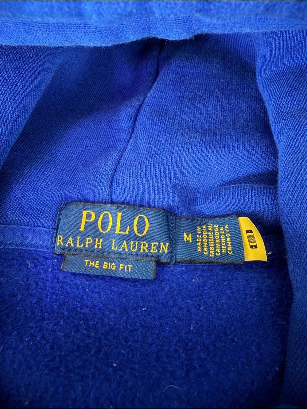 Polo Ralph Lauren The Big Fit Big Pony Fleece Hoodie